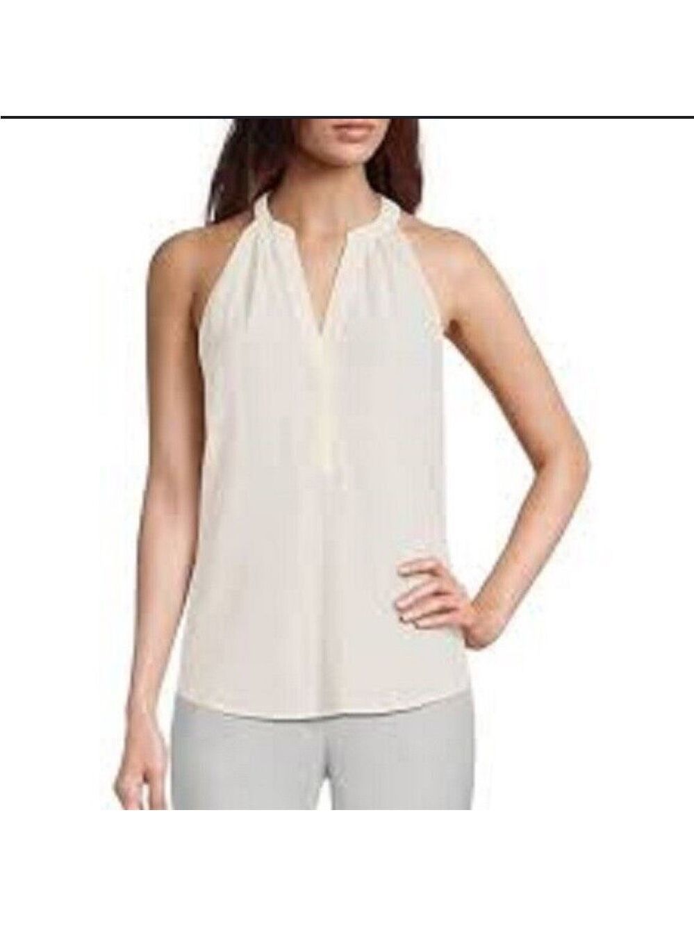 NWT $129 Antonio Melani Silk Top